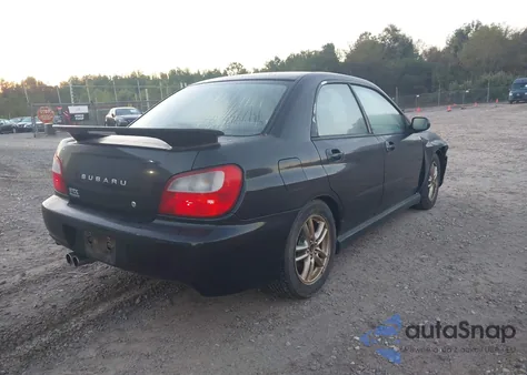 2002 Subaru Impreza Wrx from USA, damaged, VIN JF1GD29622G526894
